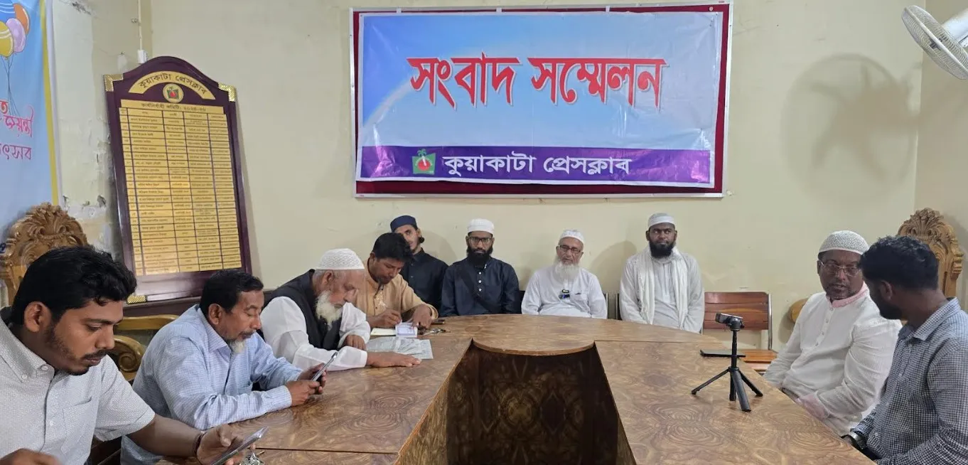 চৌকিদার নিয়োগে ঘুষকান্ড/এবার ষড়যন্ত্রের অভিযোগ এনে ইউপি চেয়ারম্যানের সংবাদ সম্মেলন